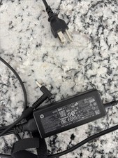 HP Laptop AC Adapter Power Supply Charger Cord 45W with Blue Tip