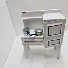Dollhouse Miniature Concord 1:12 White Oven Stove