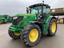 2015 John Deere 6150R Tractor 150hp 50k AutoPowr Transmission 7940 Hours 3ESCV