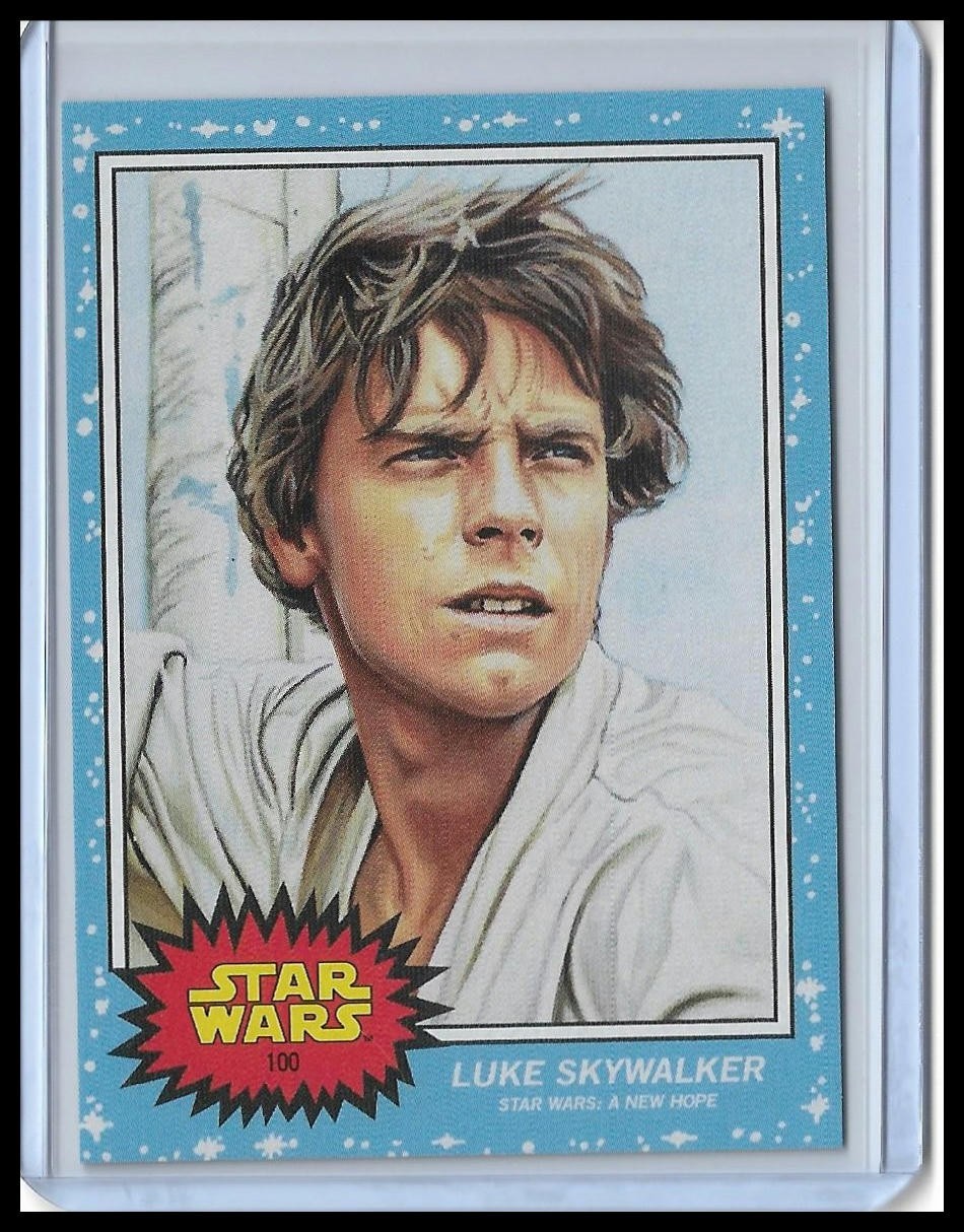 2020 Topps Star Wars Living Set #100 Luke Skywalker