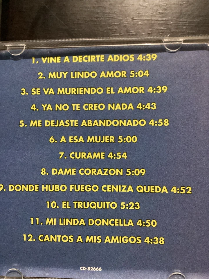 frank reyes Cd -vine a Decirte Adiós - J&N Records 1998 Foto 4 de 4