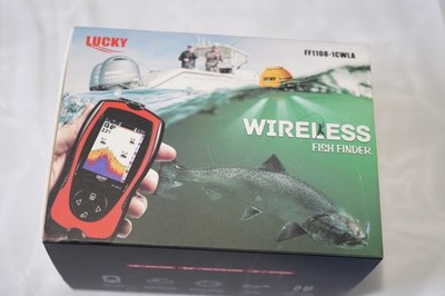 Lucky FF1108-1CWLA wireless handheld fish finder 147 FT.