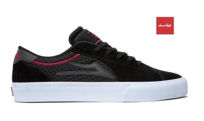 Lakai Flaco II Schuhe - black/red