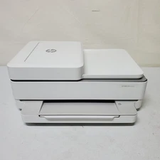 HP Envy Pro 6458 Color Inkjet Printer NO INK All-In-One Wi-Fi Copy Scan USB