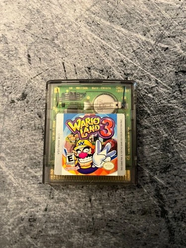 Wario Land 3 Game Boy Color Tested Authentic
