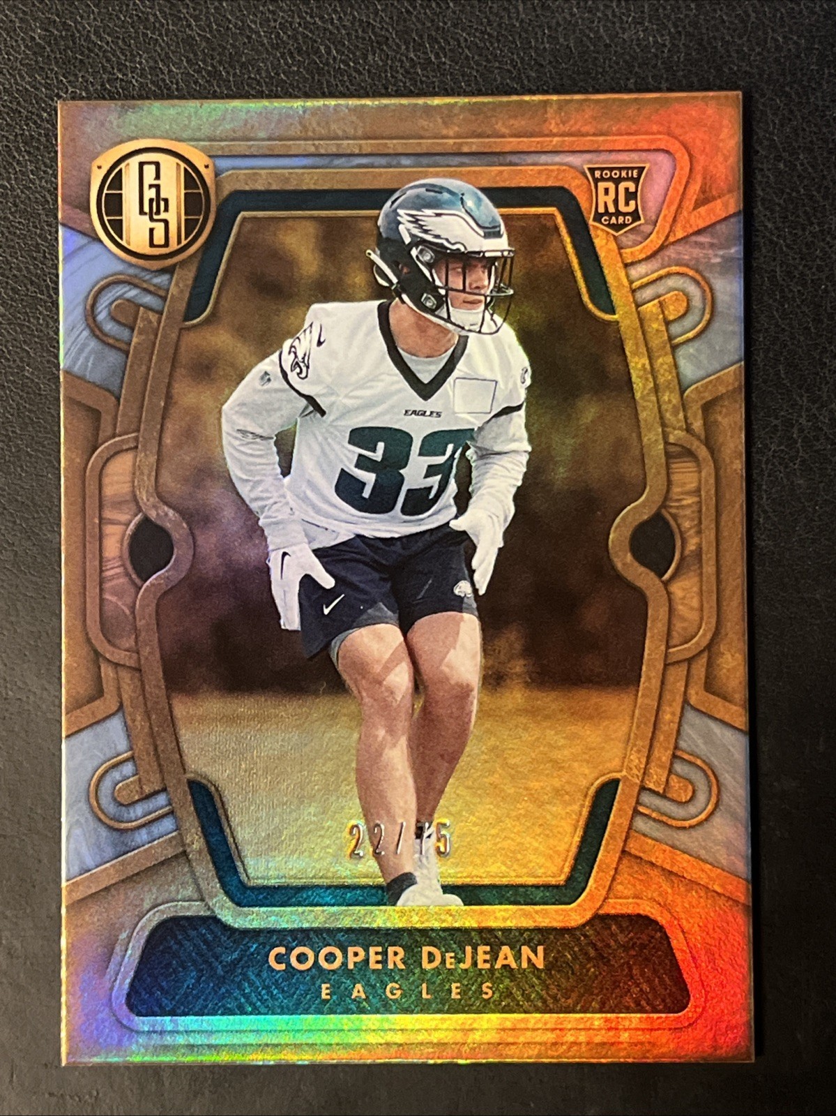 2024 Panini Gold Standard Rookies Platinum /75 Cooper DeJean #133 Rookie RC