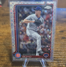 Topps Chrome Update Matthew Boyd #USC184 X-Fractor Chicago Cubs MLB Card