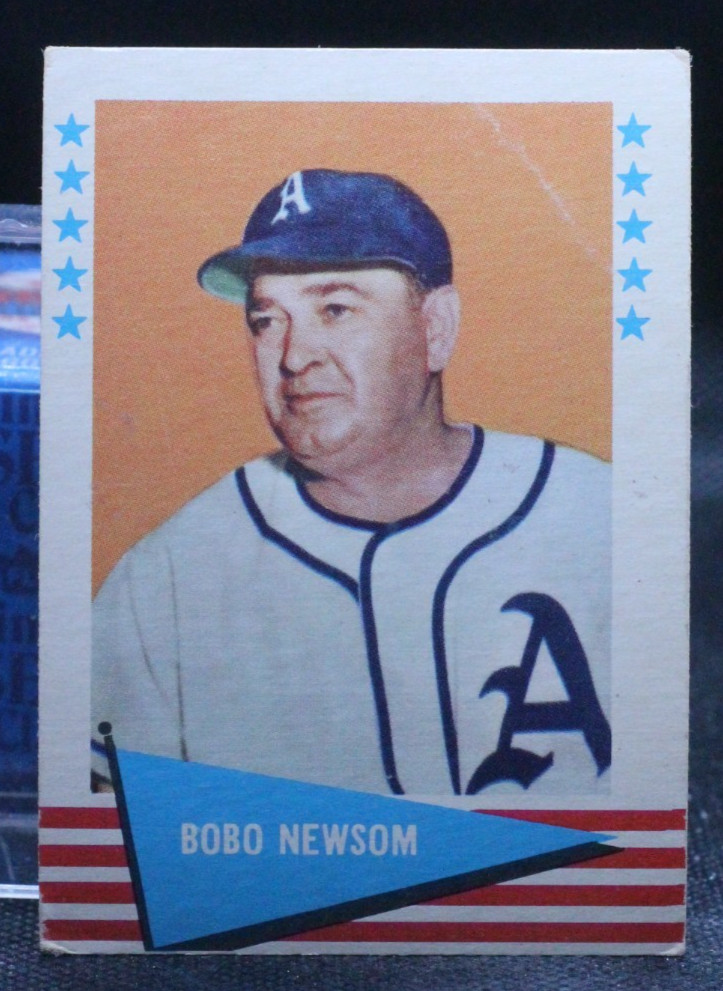 Bobo Newsom #67 Baseball Cards 1961 Fleer trading card — raw and PSA graded price guide
