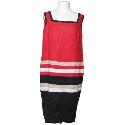 Marks & Spencer, Kleid, Größe: 44, Rot/Weiß/Beige/Schwarz #Q3v