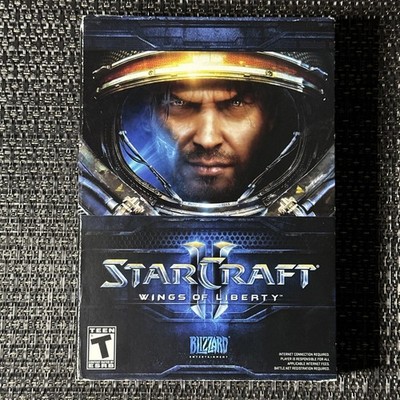 STARCRAFT 2: WINGS OF LIBERTY PC GAME - COMPLETE BOX SET - PLUS EXTRAS! - NICE!!