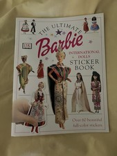2000 The Ultimate Barbie International Dolls Sticker Book COMPLETE