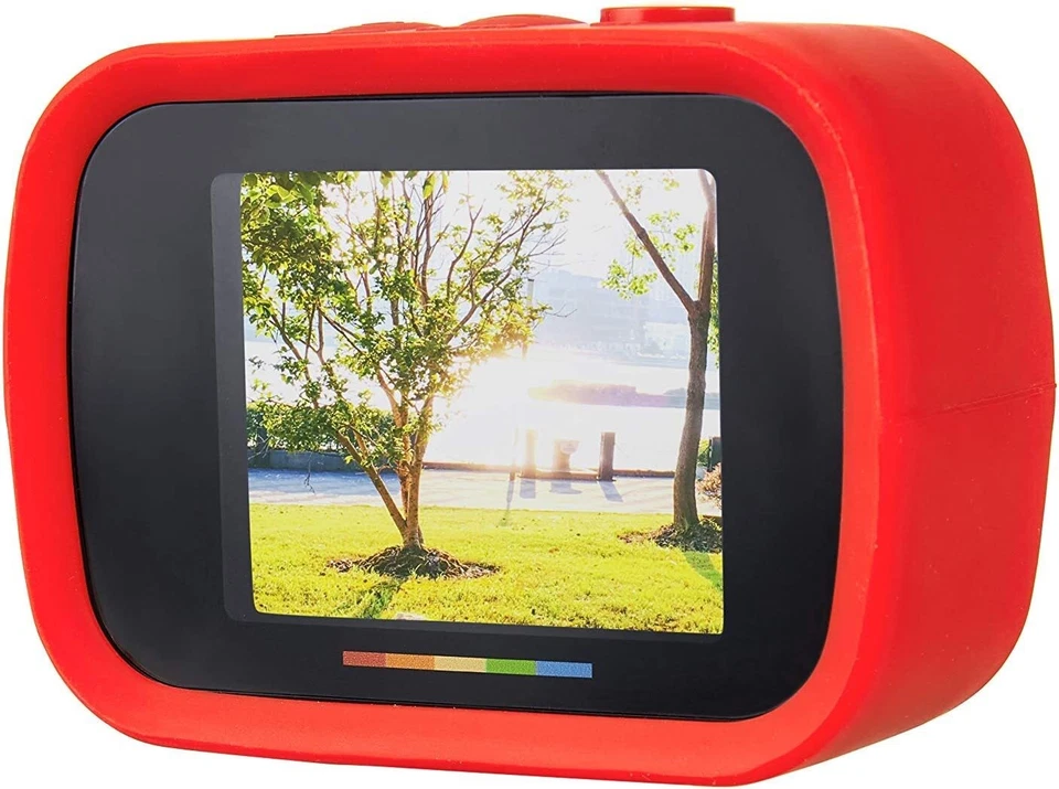 POLAROID ID757 12MP Red Waterproof Sports Action Digital Video Camcorder Camera - Image 3 of 4