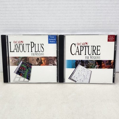 OrCAD Capture 7.0 + LayOut Plus EDA Electronic Engineer Software for Windows 