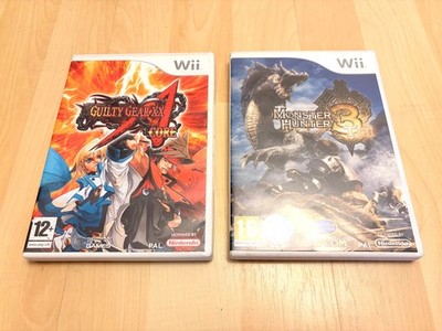 Monster Hunter 3 Tri + Guilty Gear Core XX - Nintendo Wii - siehe Beschreibung
