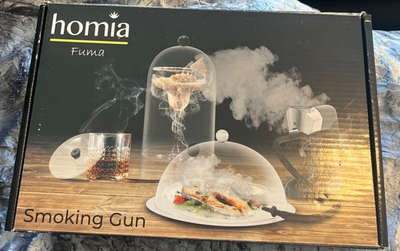 #ad #ad Homia Smoking Gun Wood Smoke Infuser Extended Kit 14 PCS OPEN BOX $40.00