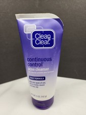 Clean Clear Continuous Control Acne Cleanser Daily Formula Discontinued 5 oz