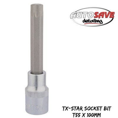 Draper - Expert TX-STAR  Socket Bit, 1/2'' Sq. Dr., T55 x 100mm