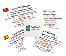 Coeliac Travel Cards Gluten Free Travel