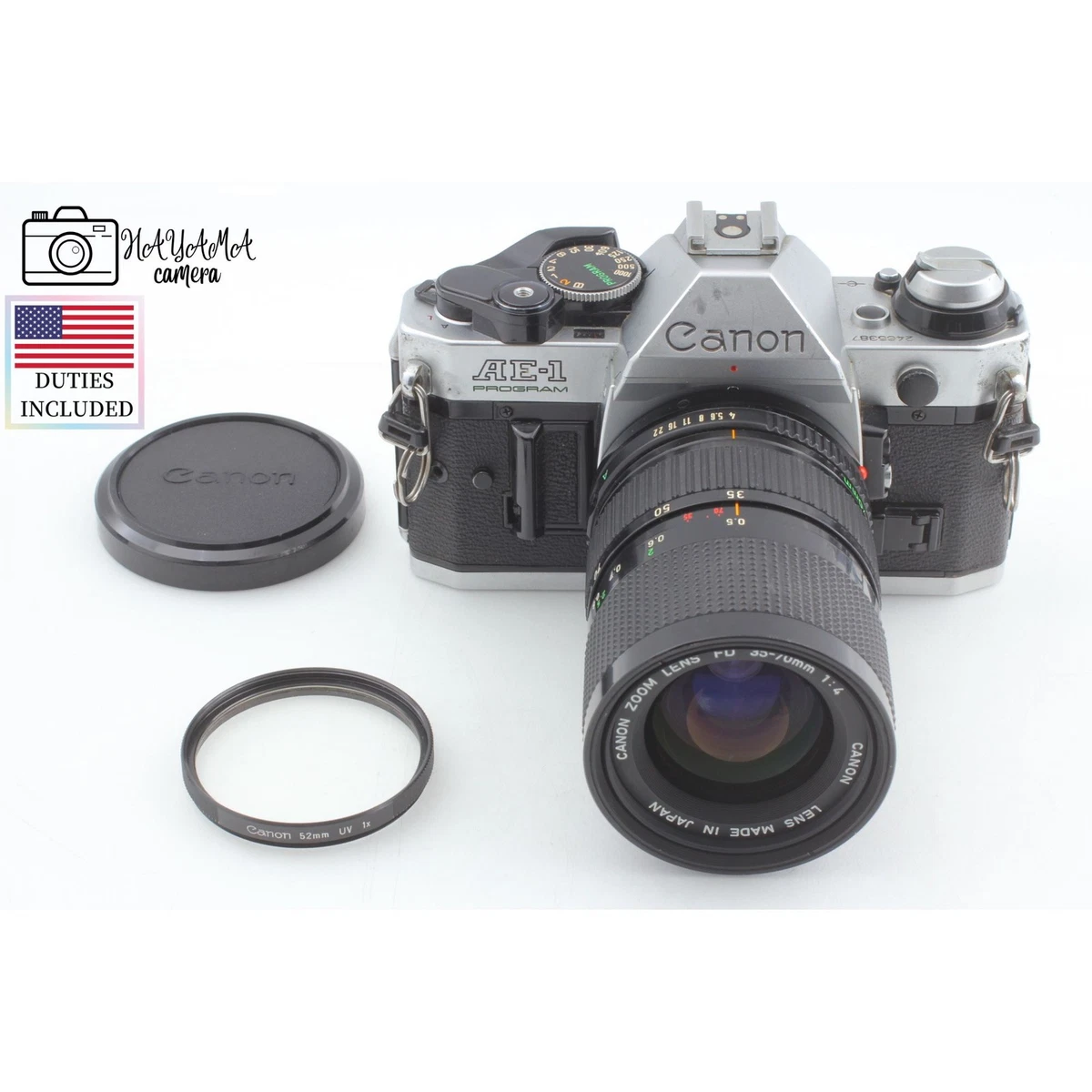 Canon AE-1 Program Film Cameras for sale | eBay