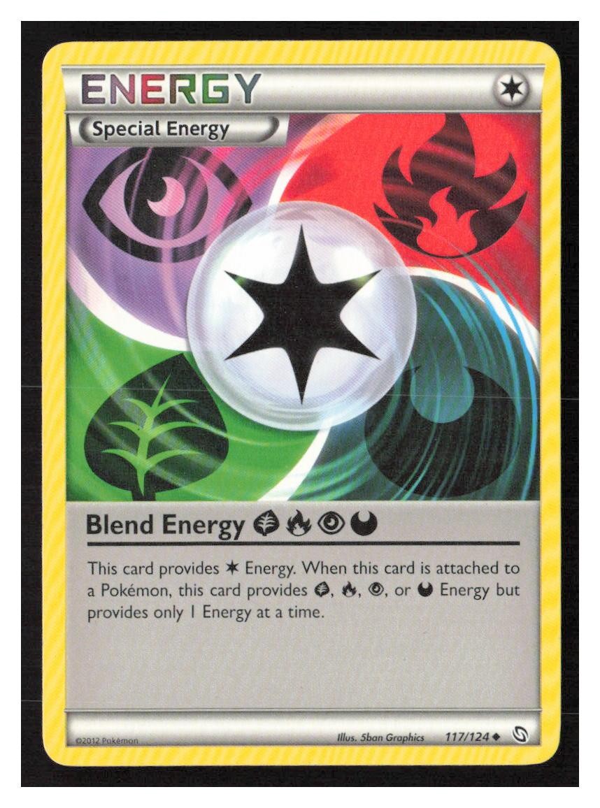 Blend Energy GFPD Dragons Exalted #117/124 Pokemon Uncommon