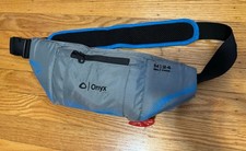 NEW Onyx M24 Manual Inflatable Belt Pack Life Jacket M-24 Gray and Blue