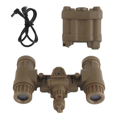 AN/PVS31 Dual-Tube Binocular Night Vision Goggles Dummy Props Airsoft Helmet Acc
