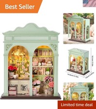 DIY Miniature House Building Kit for Adults with LED Lights - Realistic Mini ...