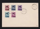 Receipt German Occupation WW2 Serbia Mi.66-70 Stamped