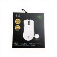 Razer DeathAdder V4 Pro Ultra-Lightweight Wireless Gaming Mouse - White