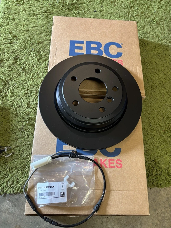 BMW 3 SERIES, X1 2010-2015 REAR DISKS INCLUDING PAD SENSOR CABLE - Image 2 of 3