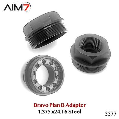 #ad AIM7 1.375x24 HUB Bravo to Plan B DIRECT Mount Adapter SUS303 1 Pcs $49.00