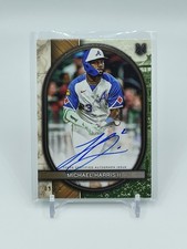 2025 Topps Museum Baseball Michael Harris II Archiv Autogramm auf Karte Autogramm /10