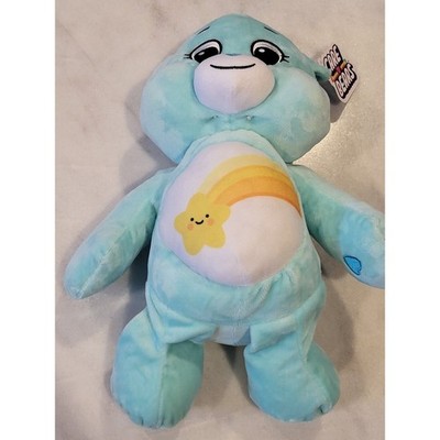 Care Bears Cloudco Wish Bear 16'' Plush Toy light blue NWT