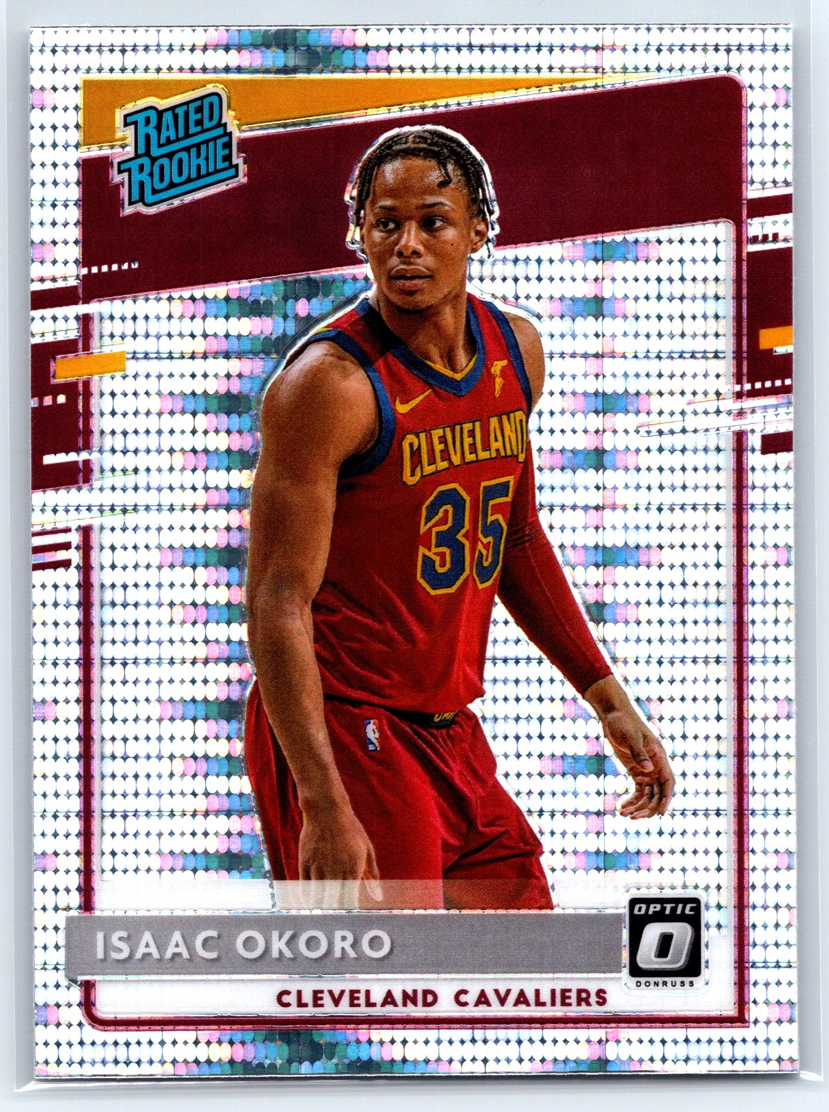 2020-21 Donruss Optic #155 Isaac Okoro Choice