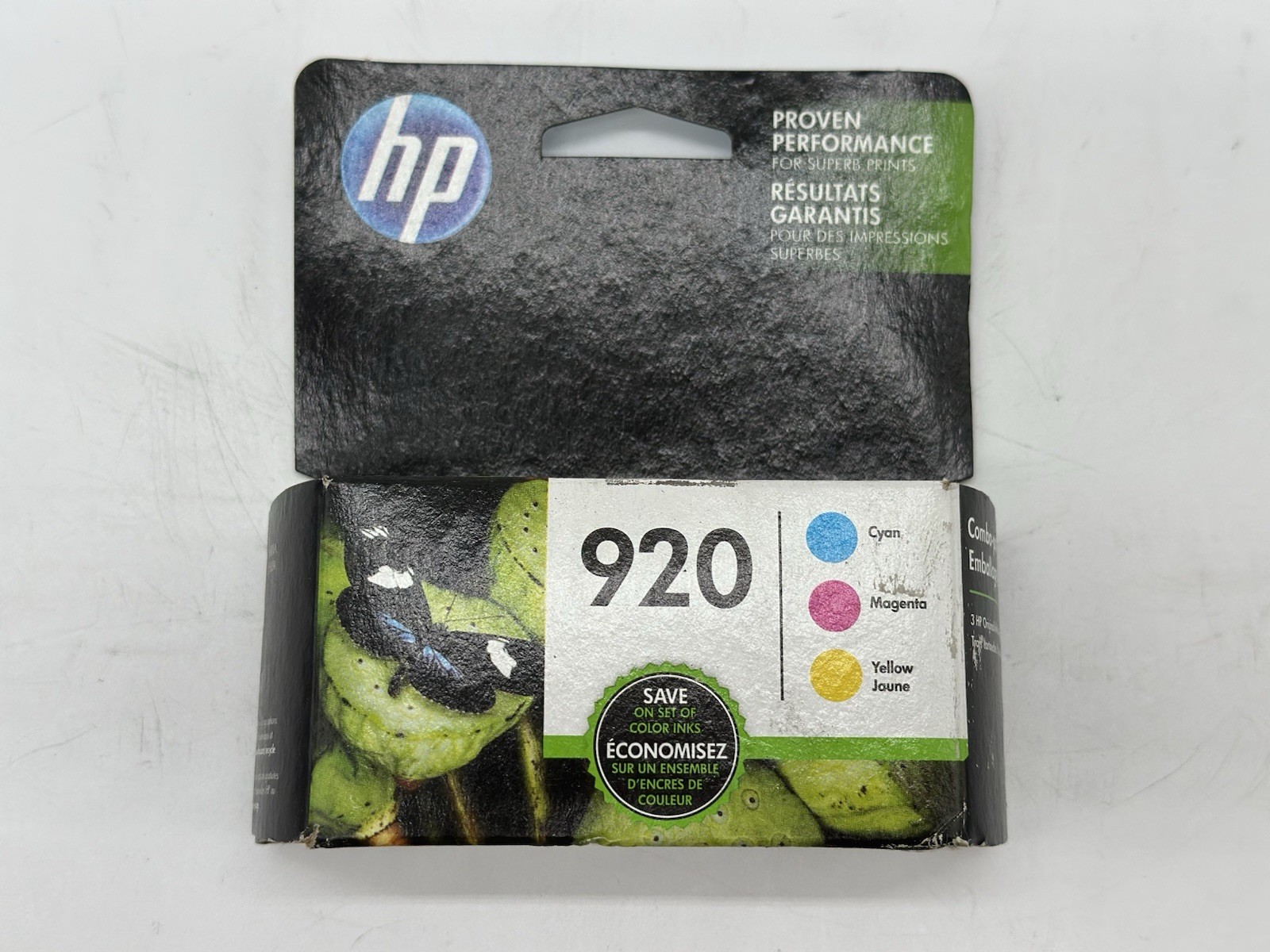 HP 920 ( N9H55FN ) Option #140 Ink Cartridge -Magenta/Yellow/Cyan