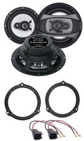 Crunch 16,5Cm 2-Wege 180Watt Lautsprecher FüR Ford Fiesta Kuga Galaxy HecktüR Au