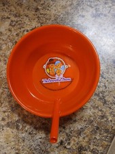 Greenbrier Designs Character Plastic Bowl with Built-In Straw for Kids