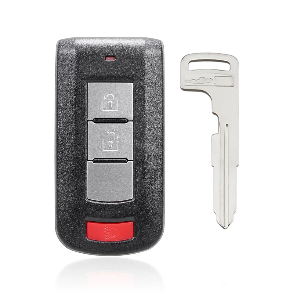 2x Llavero remoto inteligente OUC644M-KEY-N para Mitsubishi Outlander Sport 2010-2020 Foto 2 de 4