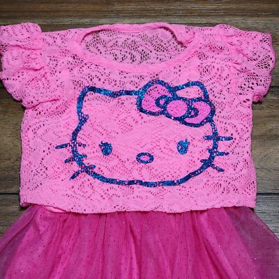 Hello Kitty Hot Pink Dress w/ Sewn-In Knit Top - Size XS (4-5) | eBay Hello Kitty Hot Pink Dress w/ Sewn-In Knit Top - Size XS (4-5) | eBay