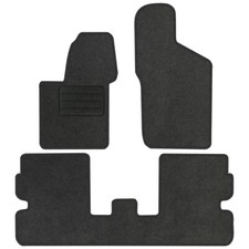 TEXER Textil Fußmatten Passend für FIAT Seicento 1998-2010 ANTHRAZIT