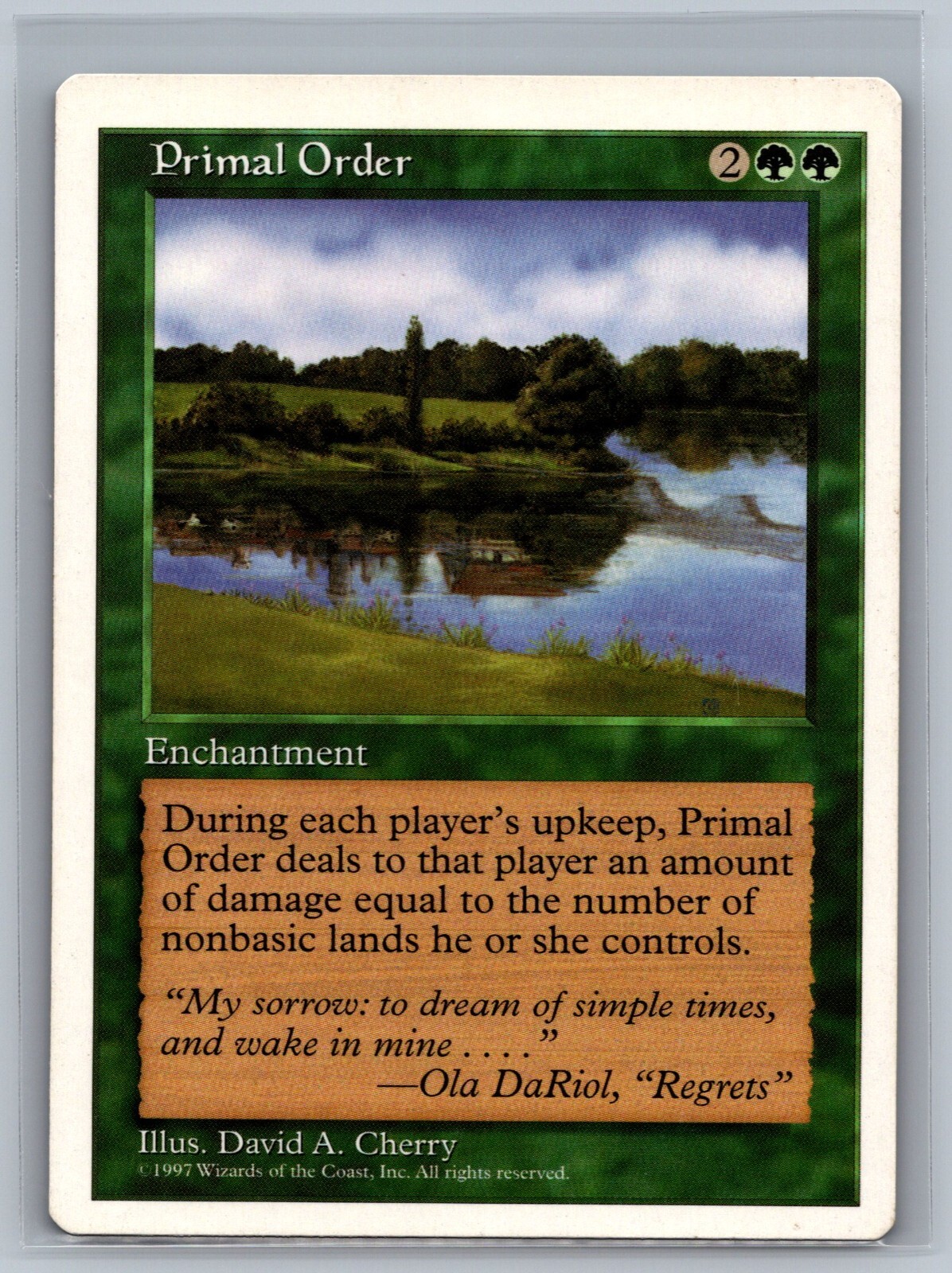 Magic The Gathering 5th Edition Primal Order MTG TCG CCG Fifth