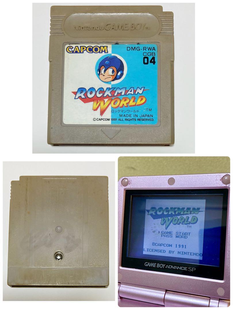 Nintendo Gameboy Rockman World 1-5 Complete Set Megaman GB Japan