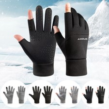 Mittens Protective Hands Windproof Two Fingers Gloves Full Finger Gloves Warm