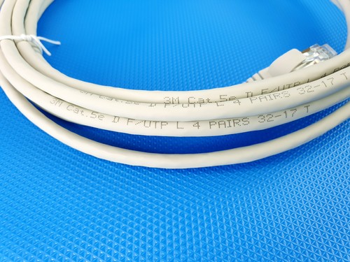 3M Volition 4m Cat5e Patchcord RJ45 LAN DSL Ethernet Netzwerkkabel UTP LSOH Grau - Bild 3 von 6