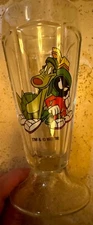 MARVIN THE MARTIAN K-9 Parfait Sundae Ice Cream Glass 1998 Warner Studio Store