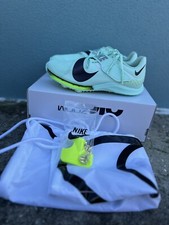 NIKE AIR ZOOM LJ ELITE LONG JUMP MINT FOAM GREEN-CAVE PURPLE SZ 5 DR9924-300 