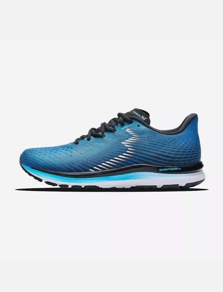 361 Degrees Men's Kairos Running Shoes, Deep Ocean/Tide, 11.5 D Medium US