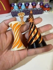 2 PACK Impossible spiral 3D Printed PLA Spiral Twisting Passthrough Fidget Toy