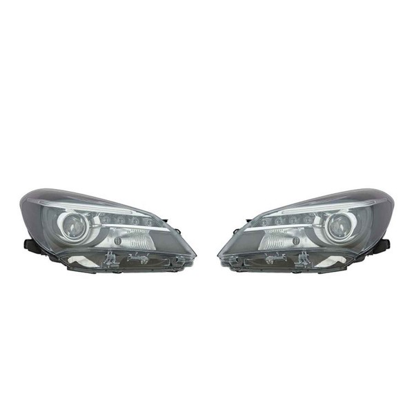 Scheinwerfer Xenon Set Links Rechts FüR Toyota Yaris NLP13_ NSP13_ NCP13_-image
