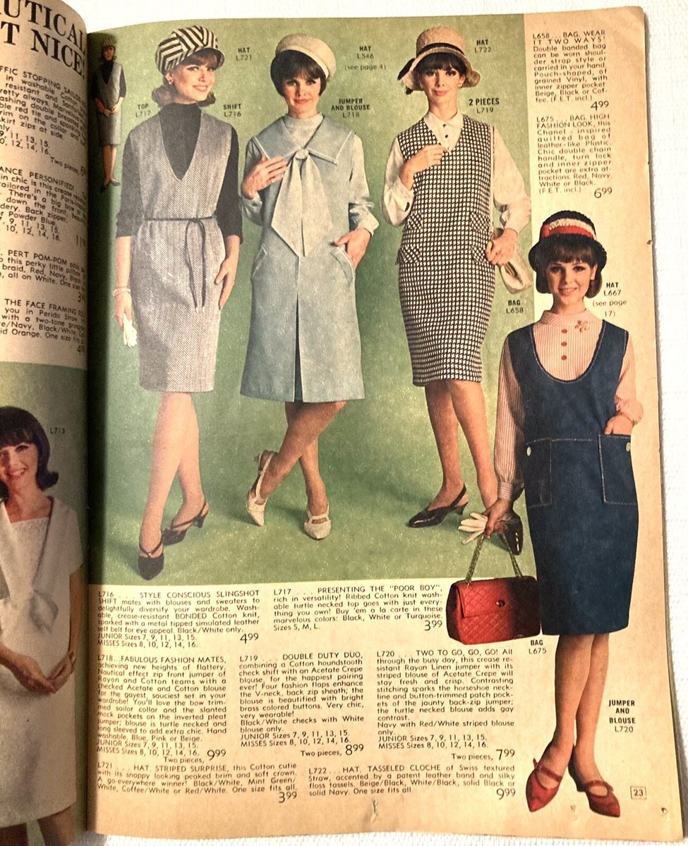Lana Lobell 1965 Spring Catalog 48 Pages Vintage Fashion MCM